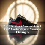 Artistic representation for The Nike Court Borough Low 2 GS: A Masterclass in Timeless Design