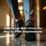 Artistic representation for Wearing the Right Shoes: The Key to First Impressions