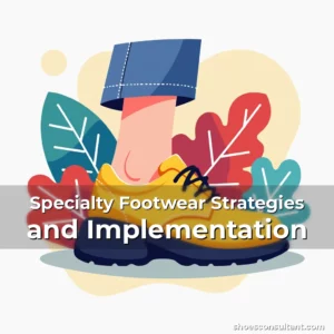 Artistic representation for Specialty Footwear Strategies and Implementation