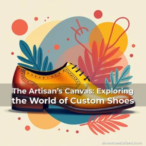 Artistic representation for The Artisan’s Canvas: Exploring the World of Custom Shoes