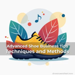Artistic representation for Advanced Shoe Business Tips Techniques and Methods